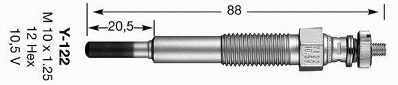 MAZDA 4869-18-140A Свічка розжарювання