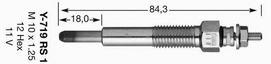 OPEL 97044037 Свічка розжарювання