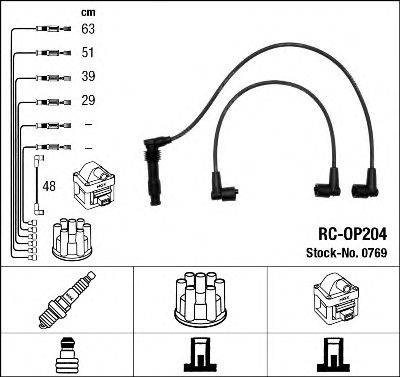 BOUGICORD 4 156 Комплект дротів запалювання