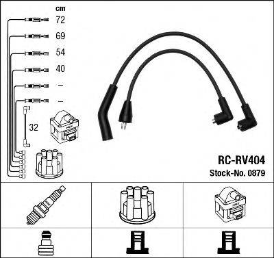 BRECAV 22 500 Комплект дротів запалювання