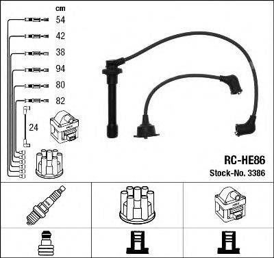 BREMI 600382 Комплект дротів запалювання