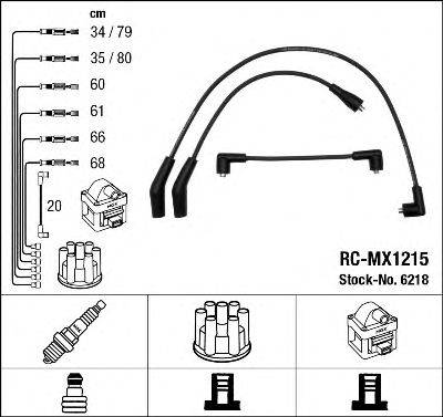 TRIUMPH GHT153 Комплект дротів запалювання