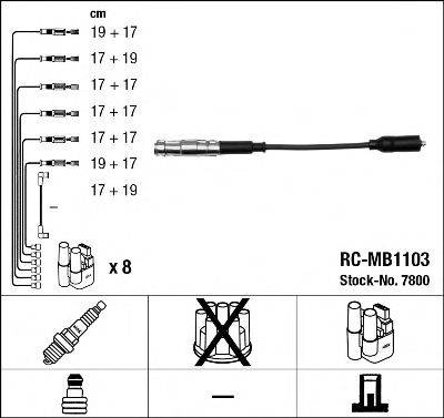 FACET 49648 Комплект дротів запалювання