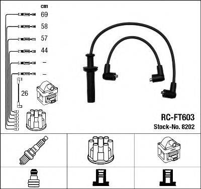 FACET 4865 Комплект дротів запалювання