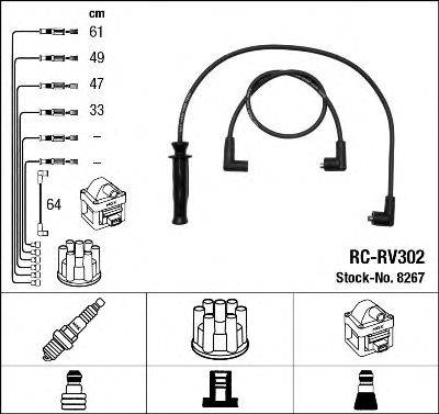 FACET 4.9128 Комплект дротів запалювання