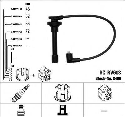 EUROCABLE 4 085 Комплект дротів запалювання