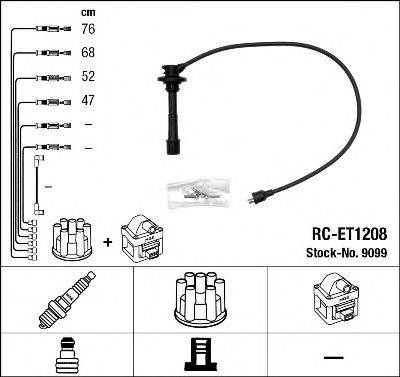 BREMI 600295 Комплект дротів запалювання
