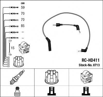 BREMI 300786 Комплект дротів запалювання
