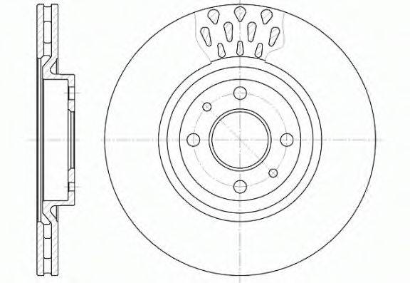 BENDIX 345077 гальмівний диск