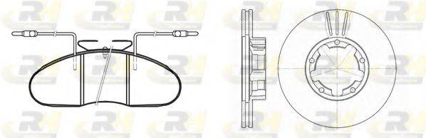 LUCAS ELECTRICAL DF2001 Комплект гальм, дисковий гальмівний механізм