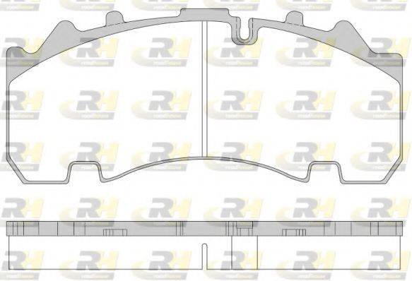 ROADHOUSE 29307 Комплект гальмівних колодок, дискове гальмо
