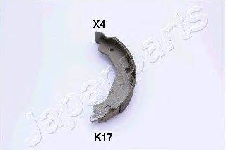 ASHUKI 1351-01 Комплект гальмівних колодок, стоянкова гальмівна система