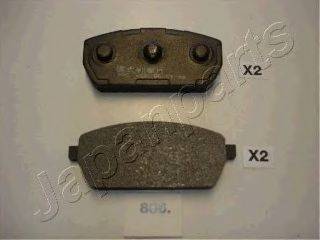 MDR MFP2886 Комплект гальмівних колодок, дискове гальмо