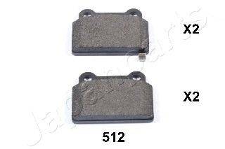 MDR MRP2512 Комплект гальмівних колодок, дискове гальмо