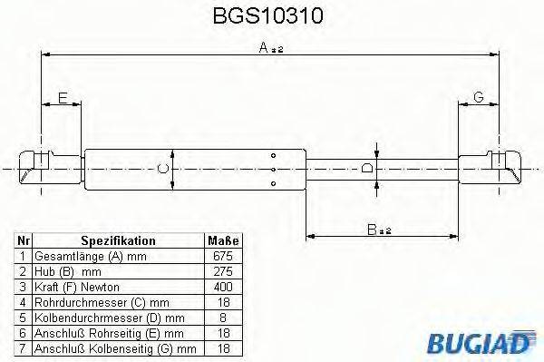 BUGIAD BGS10310