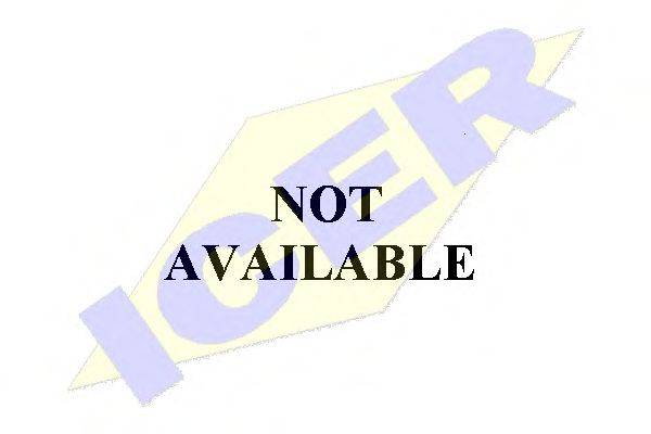 LOBRO 30543 Комплект гальмівних колодок, дискове гальмо