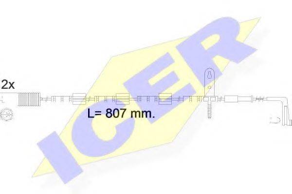 LUCAS ENGINE DRIVE GIC247 Сигналізатор, знос гальмівних колодок