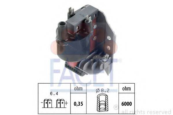 KW 490 302 Елемент котушки запалювання