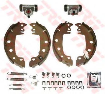 VALEO 553046 Комплект гальмівних колодок