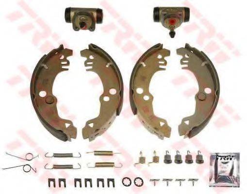 VALEO 553027 Комплект гальмівних колодок