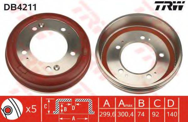 BENDIX 329230B Гальмівний барабан