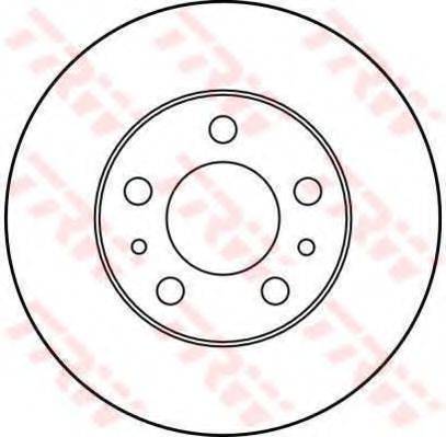 TRW DF1677 гальмівний диск