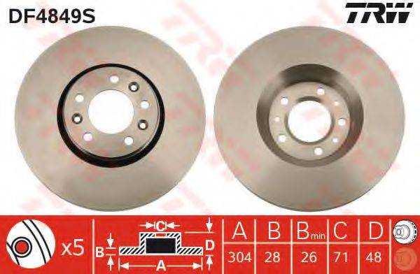 TRW DF4849S