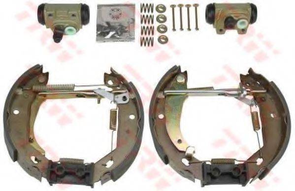 VALEO 553750 Комплект гальмівних колодок