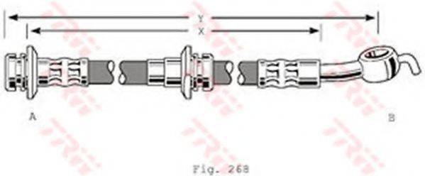 BENDIX 171774B Гальмівний шланг
