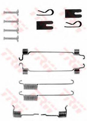 FORD 6530772 Комплектуючі, гальмівна колодка