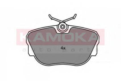 KAMOKA 21173 Комплект гальмівних колодок, дискове гальмо