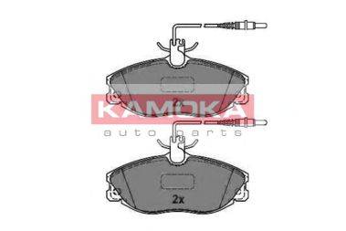 KAMOKA 21674 Комплект гальмівних колодок, дискове гальмо