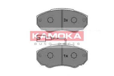 KAMOKA 1012956 Комплект гальмівних колодок, дискове гальмо