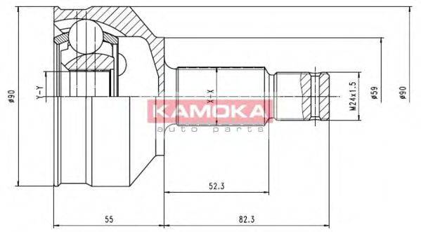 KAMOKA 6696