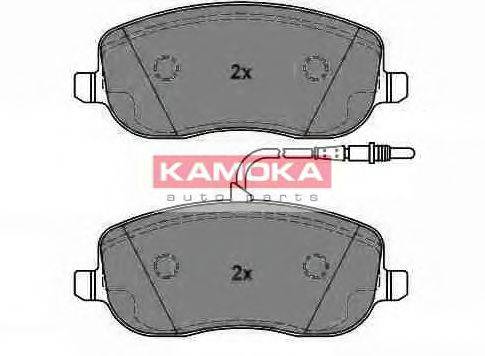 KAMOKA 20261 Комплект гальмівних колодок, дискове гальмо