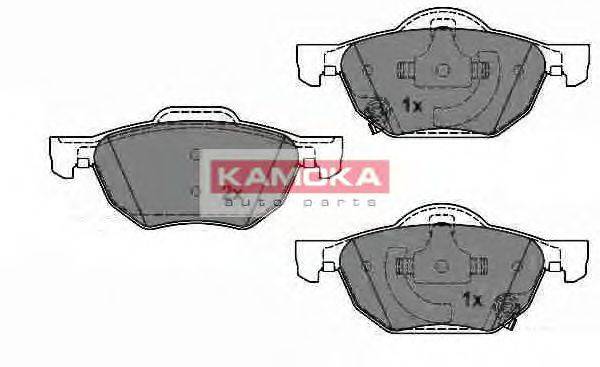 KAMOKA 23719 Комплект гальмівних колодок, дискове гальмо