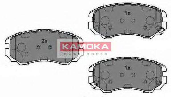 KAMOKA 23892 Комплект гальмівних колодок, дискове гальмо