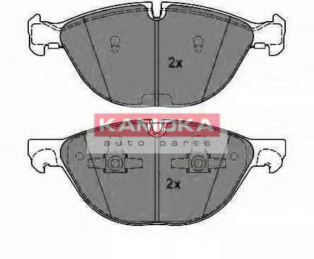 KAMOKA 607239 Комплект гальмівних колодок, дискове гальмо