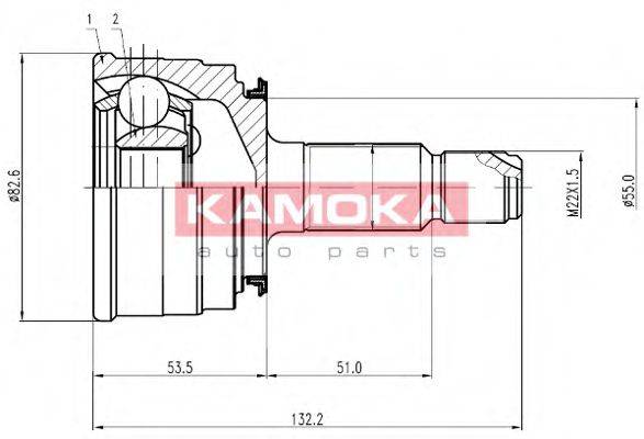 KAMOKA 6748