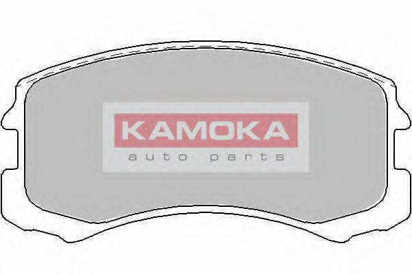 KAMOKA 24291 Комплект гальмівних колодок, дискове гальмо