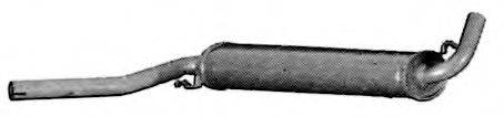 TESH 220013 Середній глушник вихлопних газів