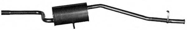 BOSAL 283-007 Глушник вихлопних газів кінцевий