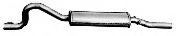 BOSAL 284-875 Глушник вихлопних газів кінцевий