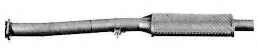 BOSAL 227-041 Середній глушник вихлопних газів