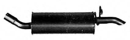 BOSAL 154-803 Глушник вихлопних газів кінцевий