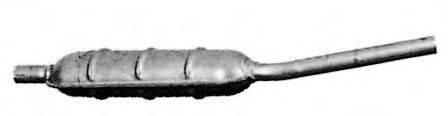 BOSAL 115-461 Глушник вихлопних газів кінцевий