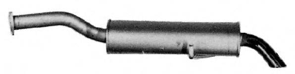 BOSAL 278-599 Глушник вихлопних газів кінцевий