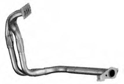 WALKER 14741 Труба вихлопного газу