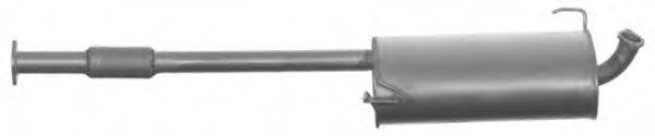 BOSAL 282-697 Середній глушник вихлопних газів