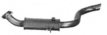 BOSAL 210-831 Глушник вихлопних газів кінцевий